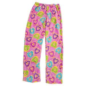 Pajama Pants Women Junior Small Sleepwear Plush Fleece Fuzzy PJ Bottoms Donuts
